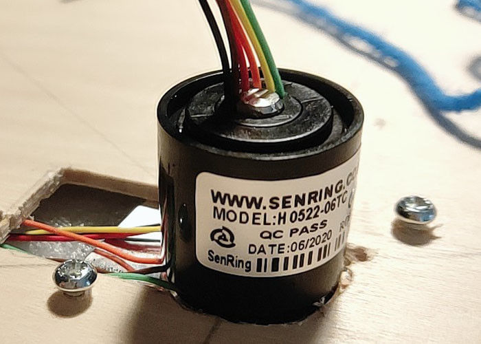 o tamanho Mini Through Hole Precision Slip do furo de 5mm o sinal do anel 2-12circuits que para cada um prende é 2A