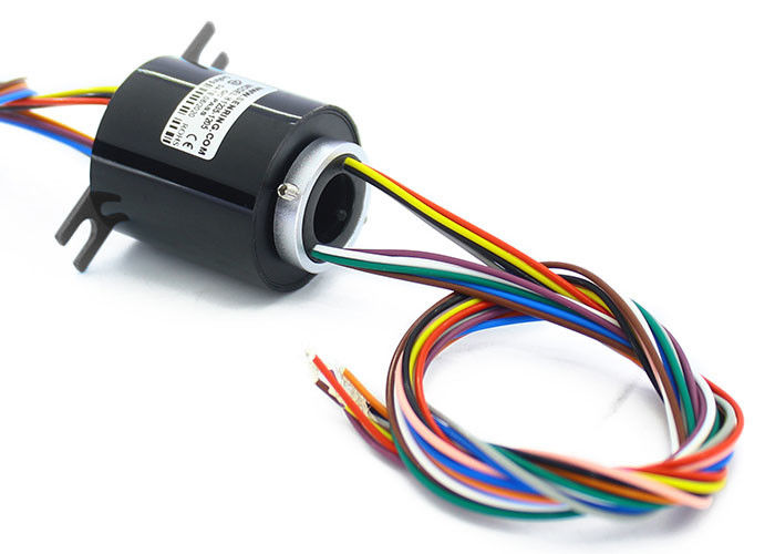 1000RPM Mini Hole Ingergal Precision Slip Ring Customized For More Circuits ou grande corrente