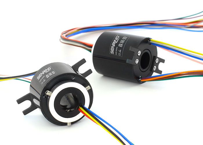 1000RPM Mini Hole Ingergal Precision Slip Ring Customized For More Circuits ou grande corrente