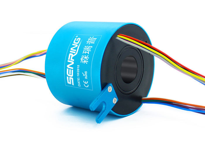 Com o deslizamento giratório elétrico furado Ring Rotating Connector da união 25.4mm 10A