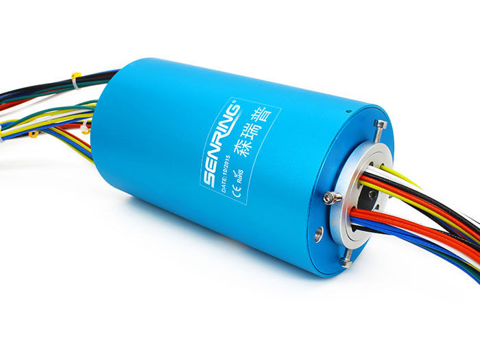 Com o deslizamento giratório elétrico furado Ring Rotating Connector da união 25.4mm 10A