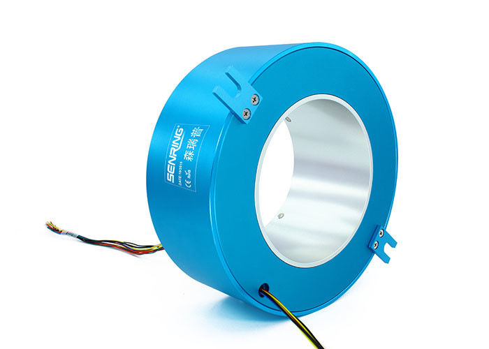 Grande elétrico do OEM 150RPM através do fio do anel deslizante 4 do furo para a maquinaria cerâmica