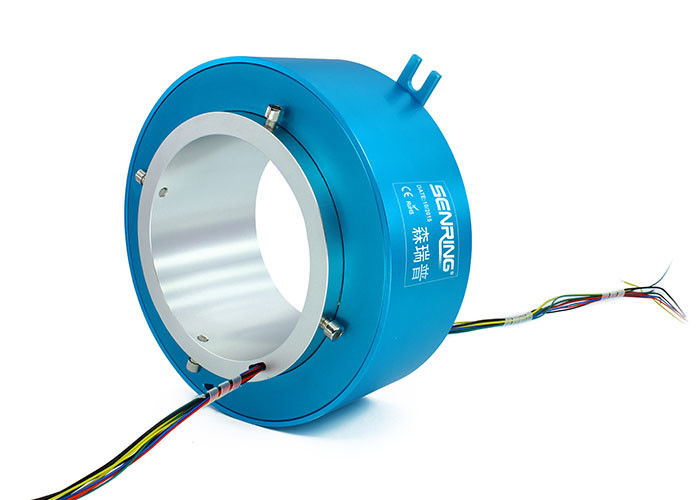 Grande elétrico do OEM 150RPM através do fio do anel deslizante 4 do furo para a maquinaria cerâmica
