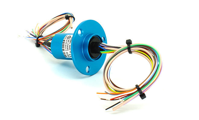 Anéis de coletor comum giratórios de alta frequência do sinal de SMA SDI elétricos para a câmera de HD